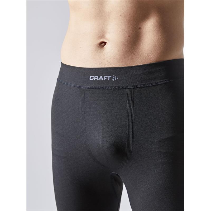 craft moške dolge hlače active intensity black/asphalt-aktivno perilo 