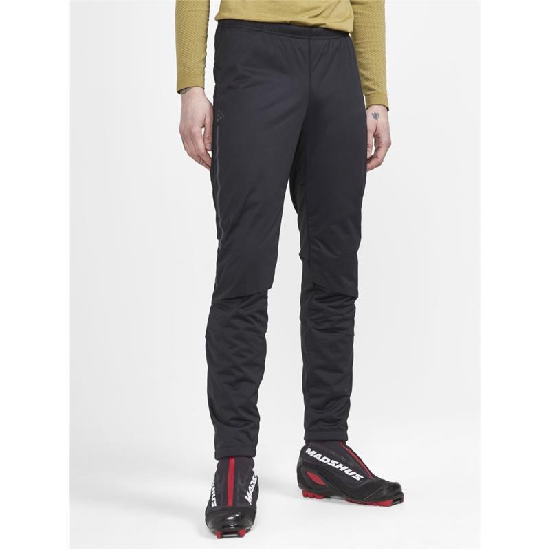 craft moške zimske dolge hlače adv nordic training pants black