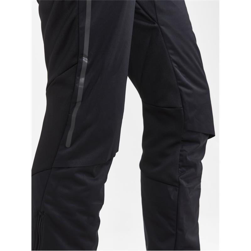 craft moške zimske dolge hlače adv nordic training pants black