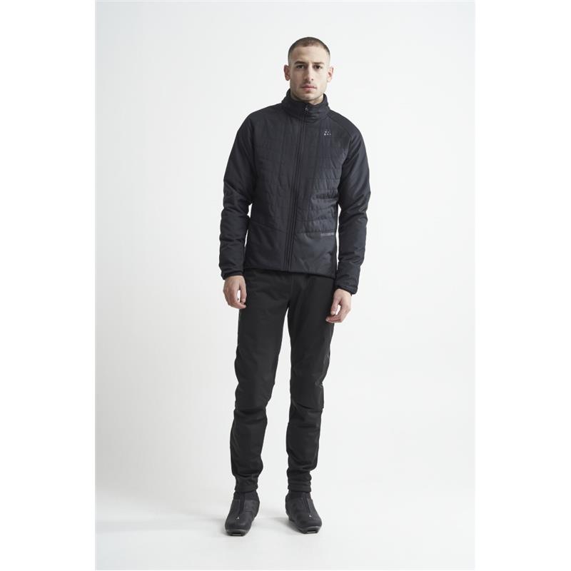 craft moške zimske dolge hlače adv nordic training pants black