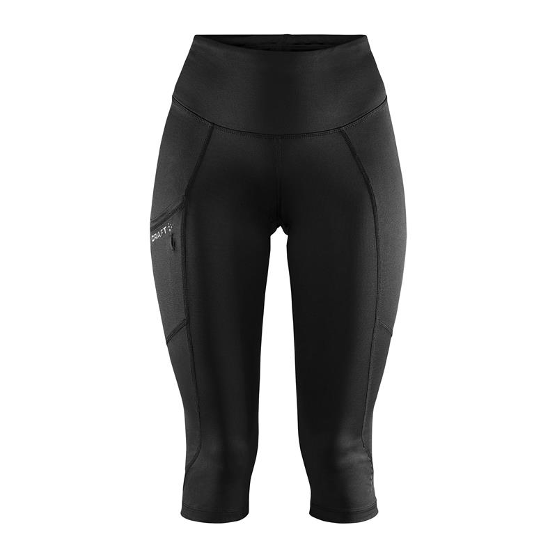 craft ženske pajkice 3/4 adv essence capri   black