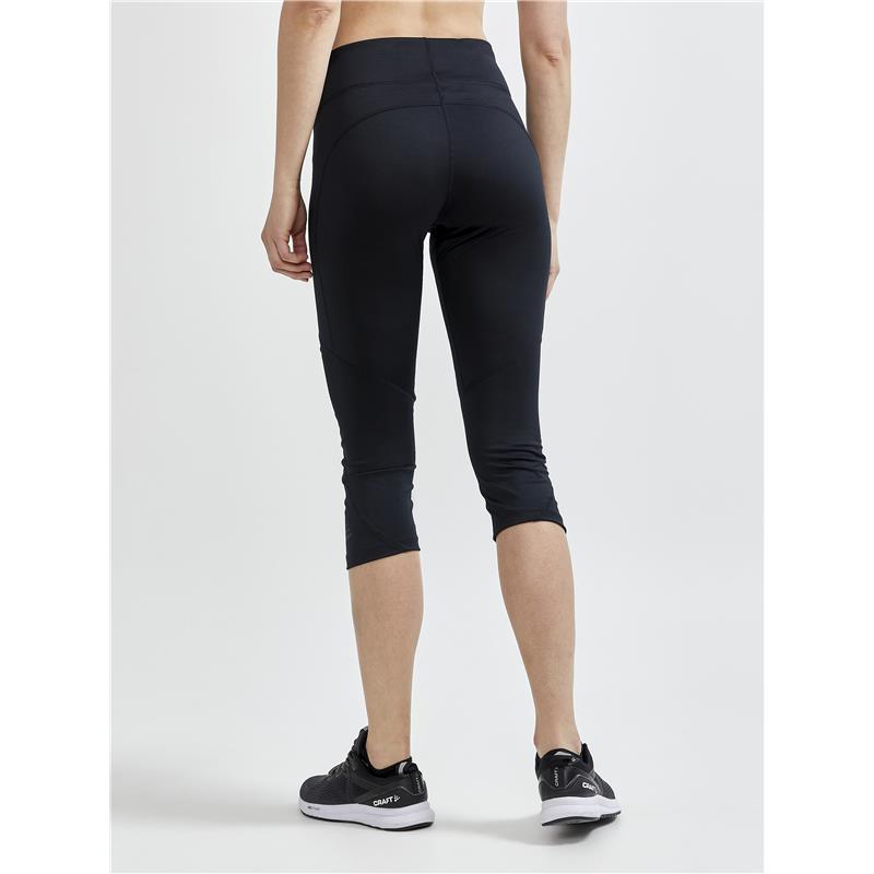 craft ženske pajkice 3/4 adv essence capri   black