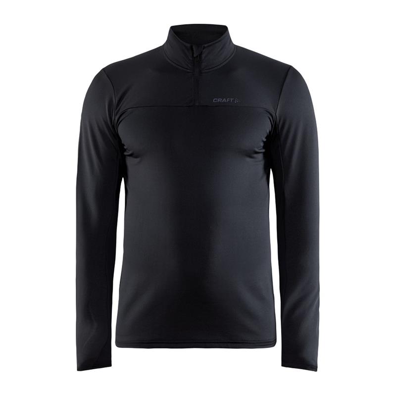 CRAFT MOŠKI PULI CORE GAIN MIDLAYER BLACK