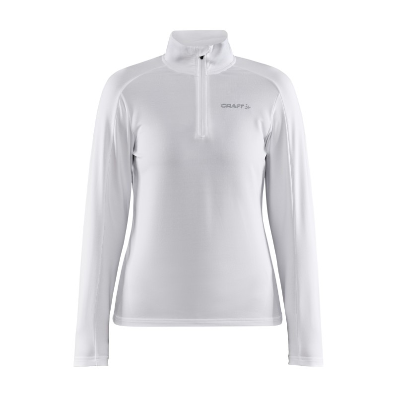 craft ženski športni puli CORE GAIN MIDLAYER WHITE
