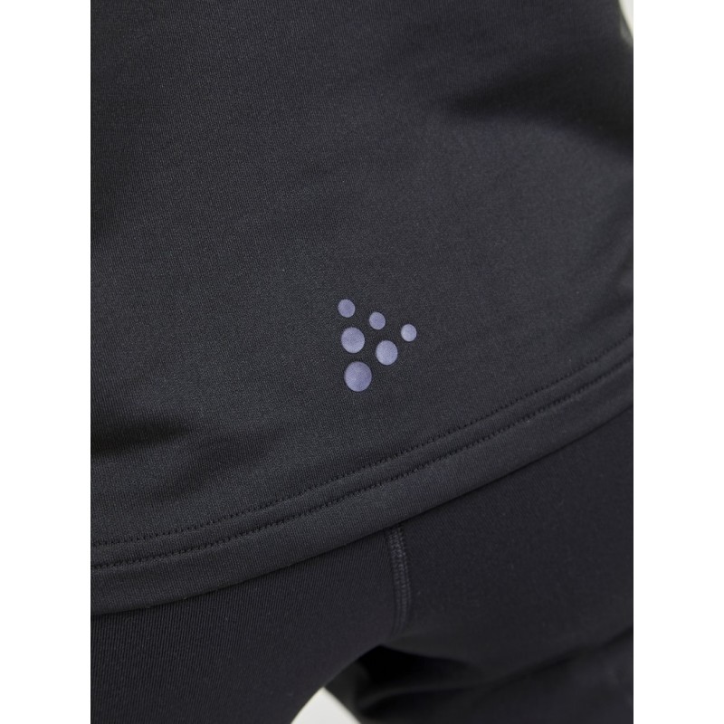 craft ženski športni puli CORE GAIN MIDLAYER BLACK