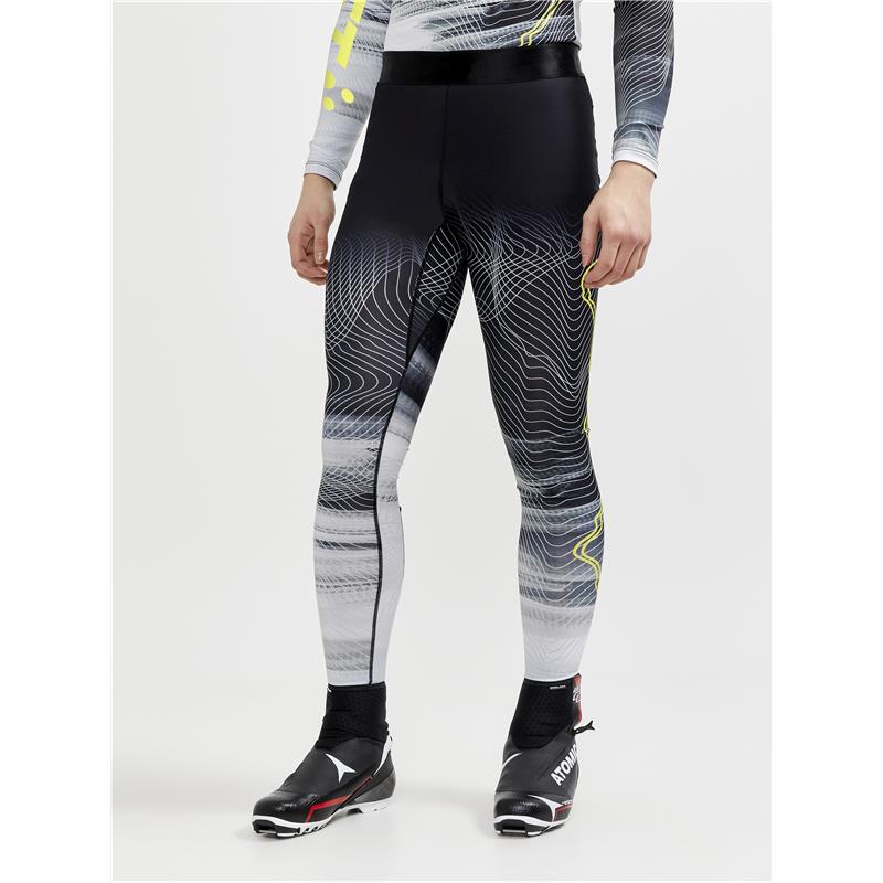 craft moške tekaške pajkice pro velocity tights multi/n light - dres za tek na smučeh