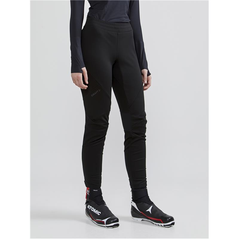 craft ženske tekaške hlače glide tights black