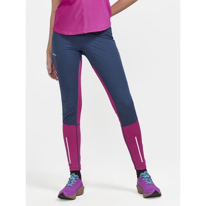 Craft ženske dolge zimske pajkice ADV ESSENCE WIND TIGHTS TIDE-ROXO