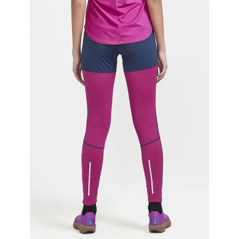 Craft ženske dolge zimske pajkice ADV ESSENCE WIND TIGHTS TIDE-ROXO