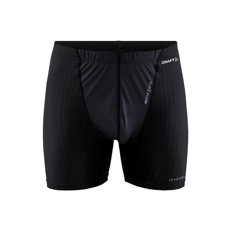 craft moške boksarice active extreme wind boxer black/granit-aktivno perilo 