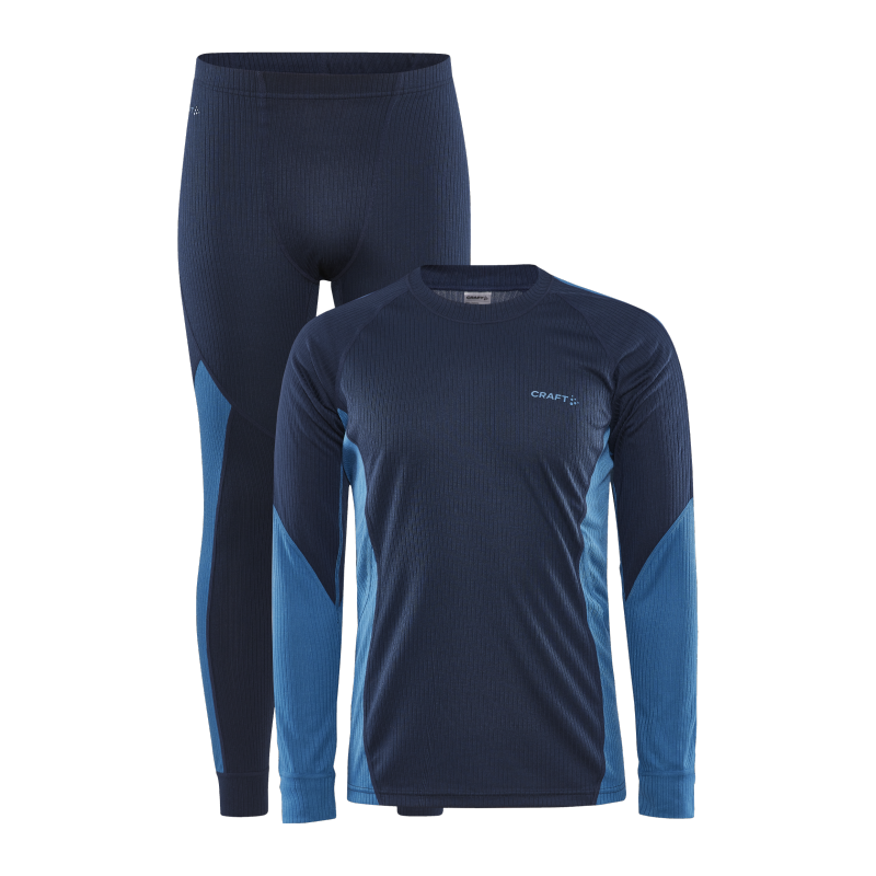 CRAFT MOŠKI SET CORE DRY BASELAYER SET BLAZE-WHALE - AKTIVNO PERILO