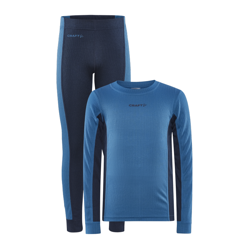 CRAFT OTROŠKI SET CORE DRY BASELAYER SET JR WHALE-BLAZE - AKTIVNO PERILO