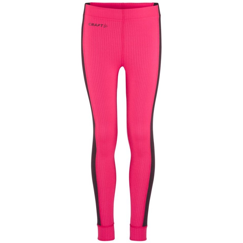 CRAFT OTROŠKI SET CORE DRY BASELAYER SET JR FAME-DK PLUM - AKTIVNO PERILO