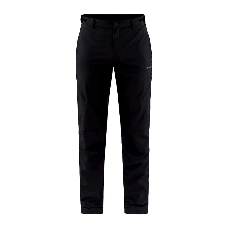 craft moške pohodne dolge hlače adv explore tech pants black