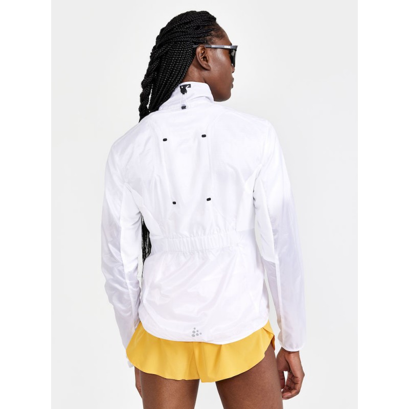 craft ženska tekaška jakna pro hypervent white
