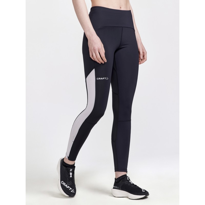 CRAFT ŽENSKE TEKAŠKE DOLGE PAJKICE PRO HYPERVENT TIGHTS BLACK-FLEX