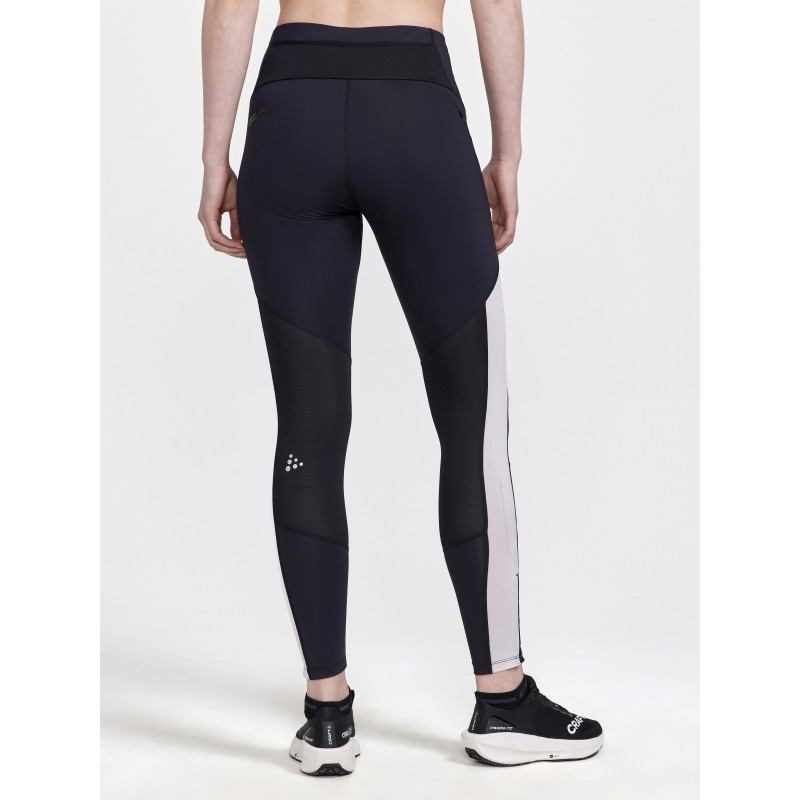 CRAFT ŽENSKE TEKAŠKE DOLGE PAJKICE PRO HYPERVENT TIGHTS BLACK-FLEX