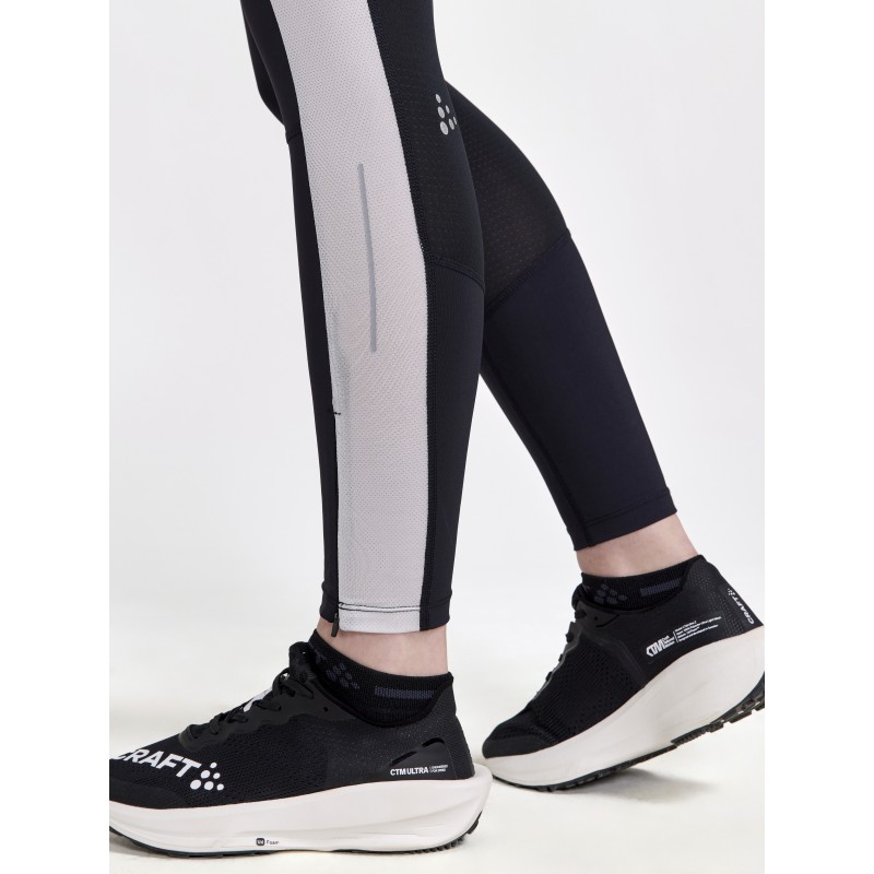 CRAFT ŽENSKE TEKAŠKE DOLGE PAJKICE PRO HYPERVENT TIGHTS BLACK-FLEX