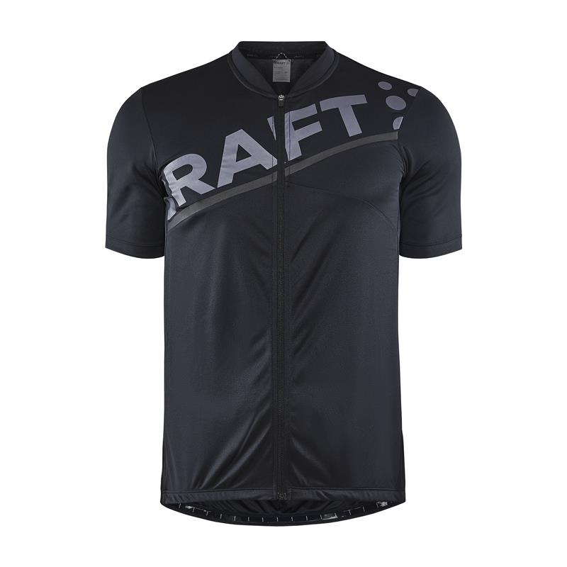 craft moška kolesarska majica s kratkimi rokavi core endur logo jersey black