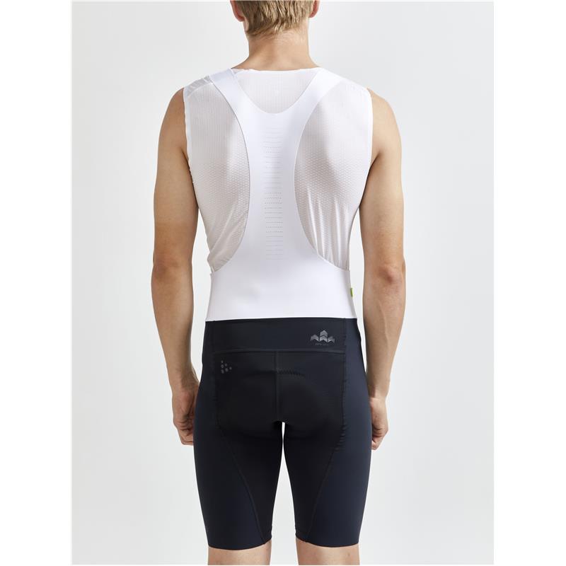 CRAFT MOŠKE KOLESARSKE HLAČE Z NARAMNICAMI PRO AERO BIB SHORTS BLACK
