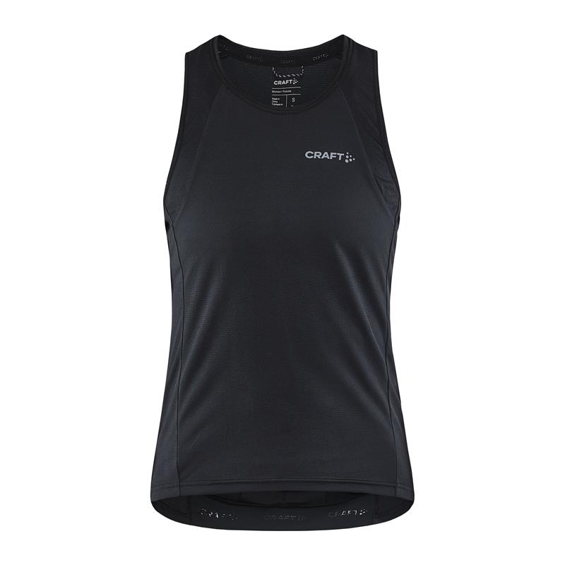 CRAFT ŽENSKA KOLESARSKA MAJICA BREZ ROKAVOV CORE ENDUR SINGLET BLACK