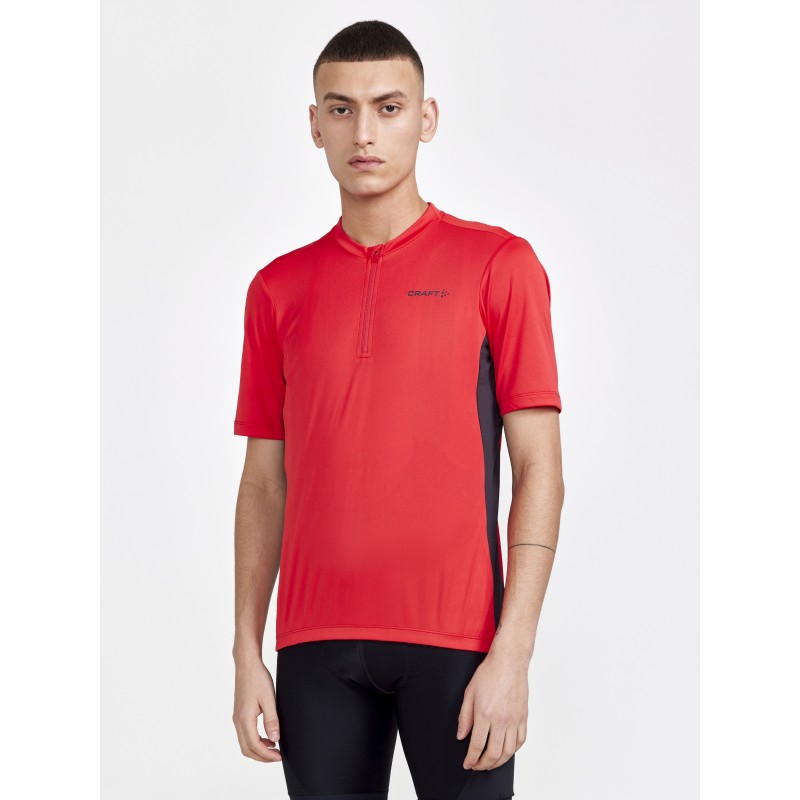 CRAFT MOŠKA KOLESARSKA MAJICA S KRATKIMI ROKAVI CORE OFFROAD SS JERSEY REDDSIH