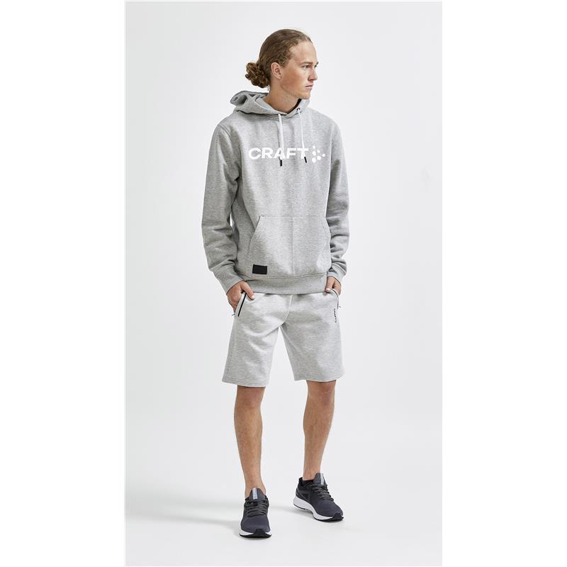 craft moški pulover core hood grey melange 