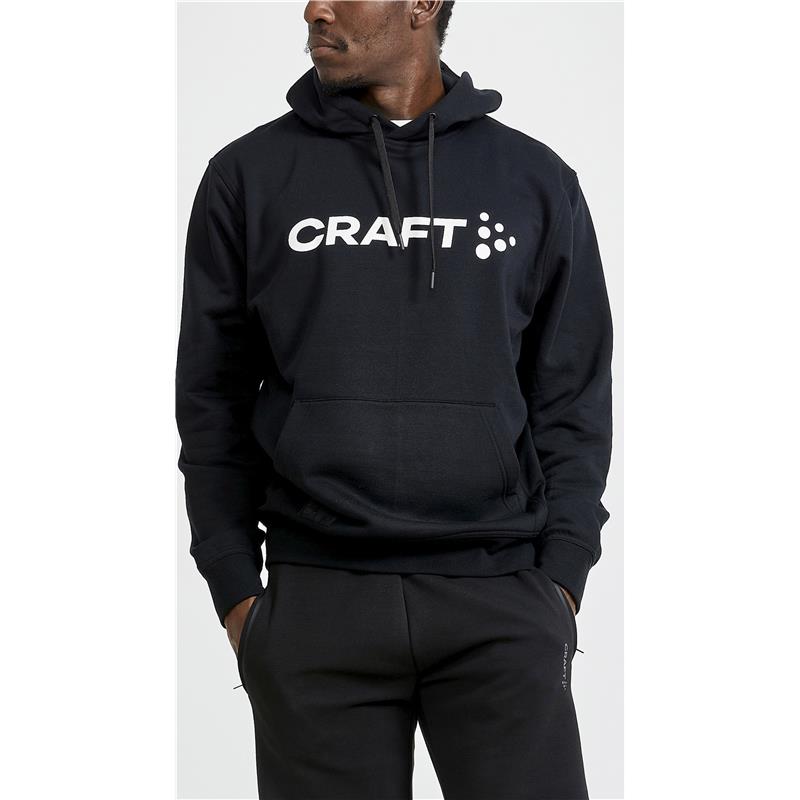 craft moški pulover core hood black