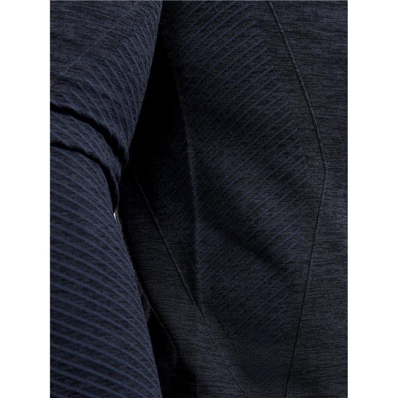 craft moška majica z dolgimi rokavi core dry active comfort black - aktivno perilo