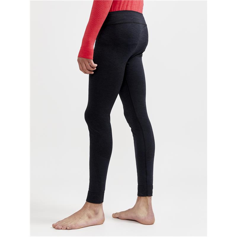 craft moške dolge hlače core dry active comfort black - aktivno perilo