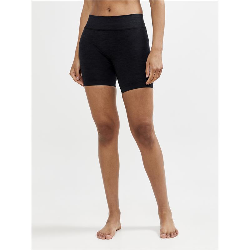 craft ženske boksarice core dry active comfort boxer black - aktivno perilo