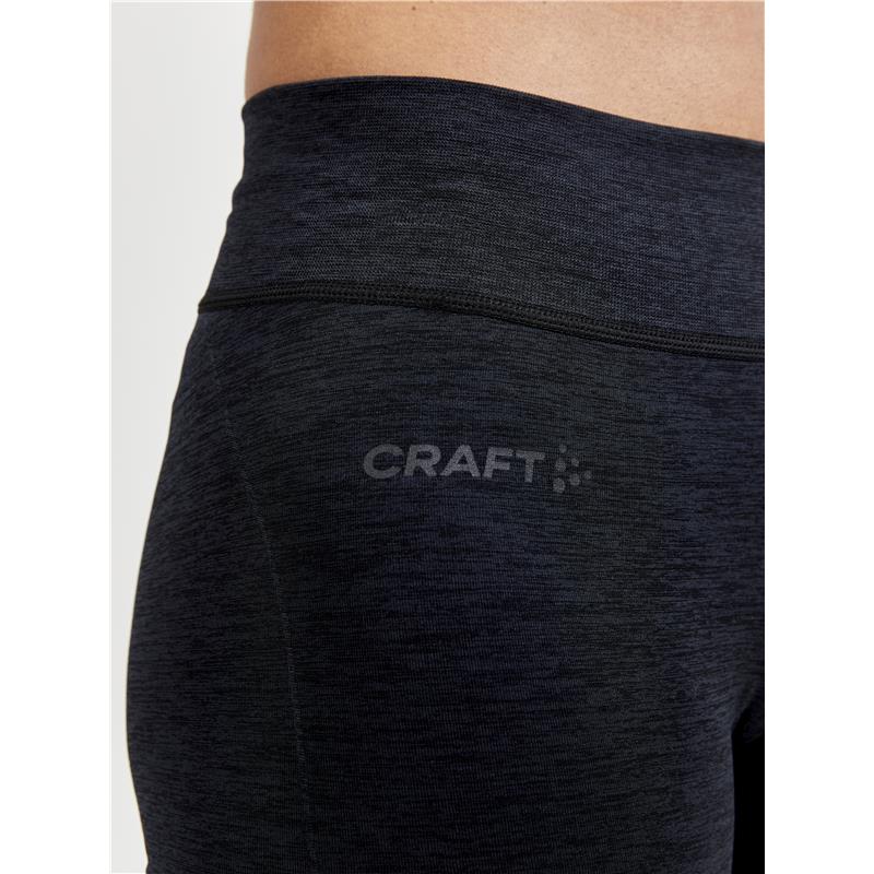 craft ženske boksarice core dry active comfort boxer black - aktivno perilo