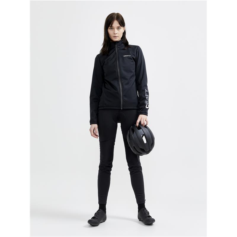 craft ženska kolesarska jakna core bike subz jacket black