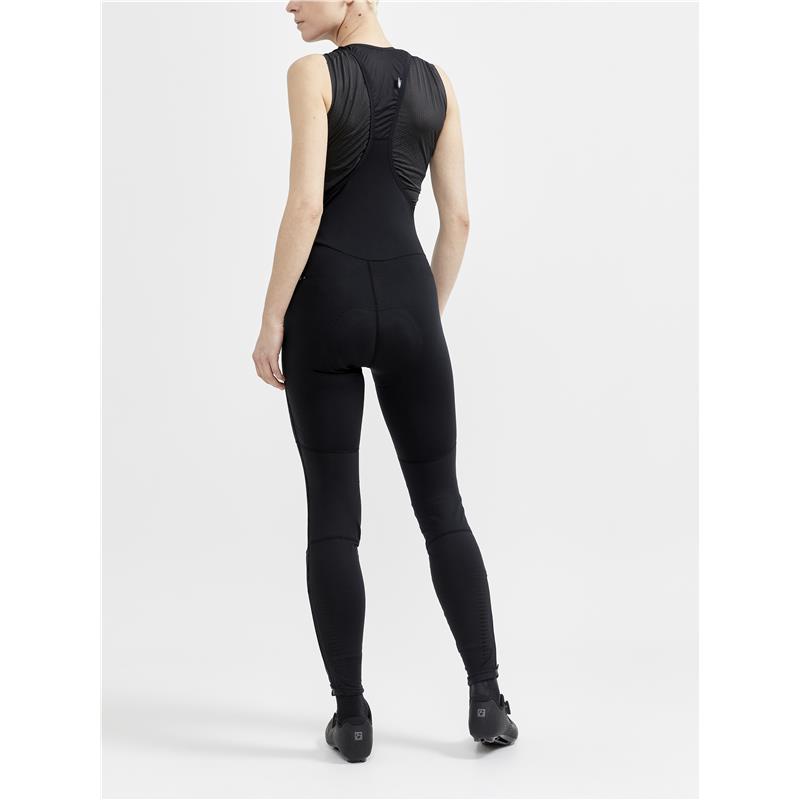 craft ženske kolesarske hlače core subz bib tights wind black