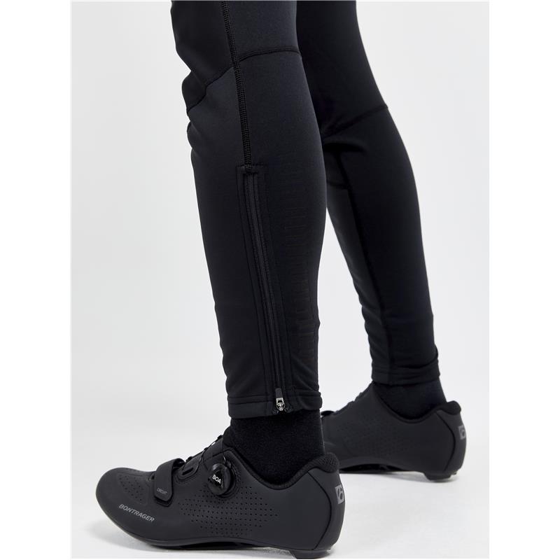 craft ženske kolesarske hlače core subz bib tights wind black