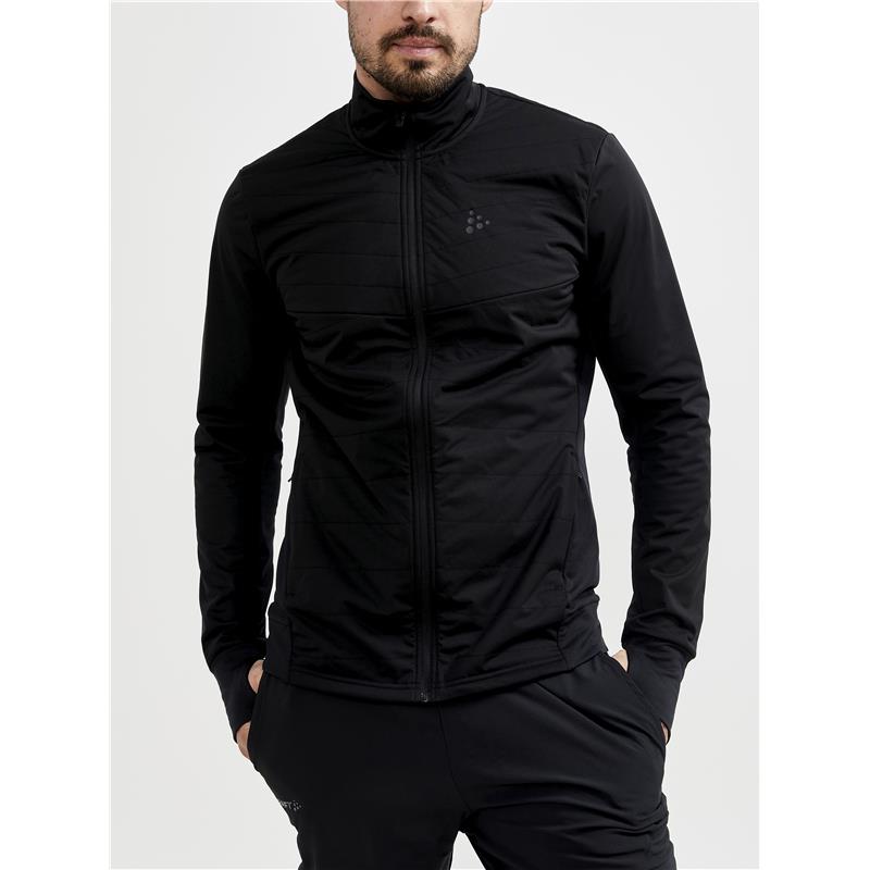 craft moška jakna adv charge warm jacket black