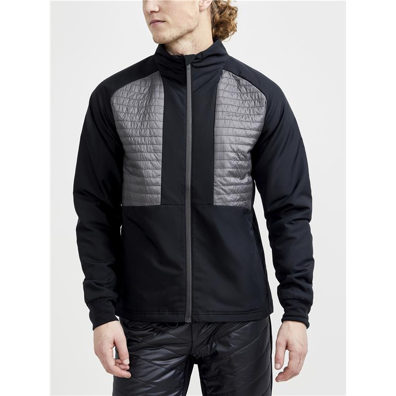 craft moška jakna adv storm insulate nordic black/granit - tek na smučeh