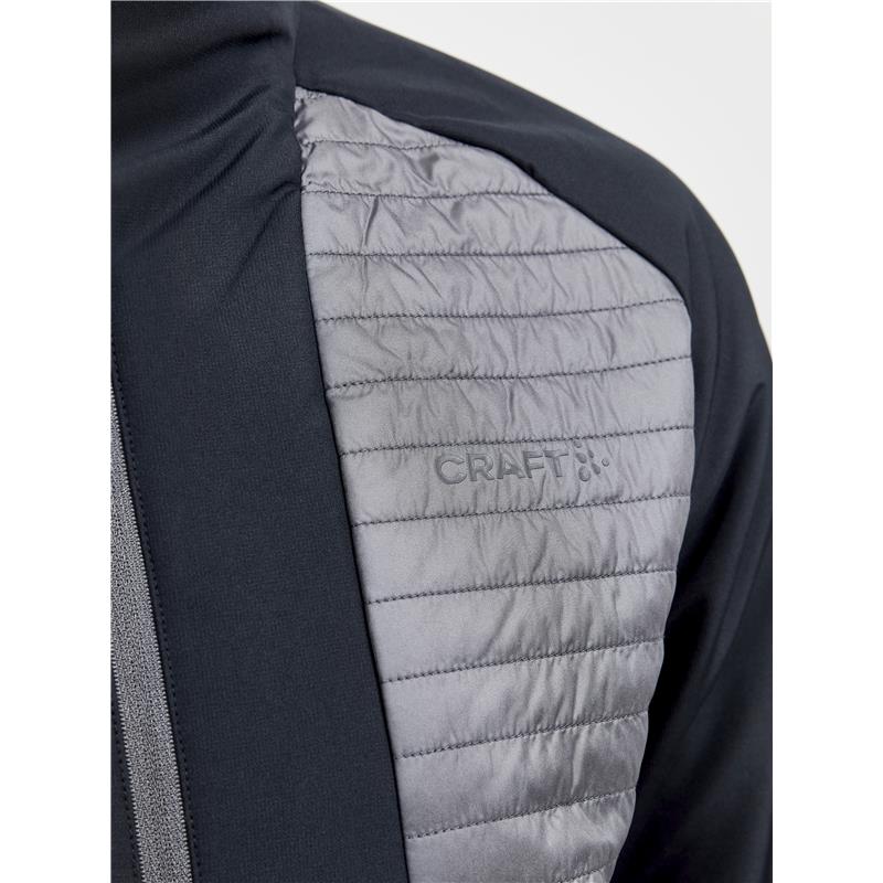 craft moška jakna adv storm insulate nordic black/granit - tek na smučeh