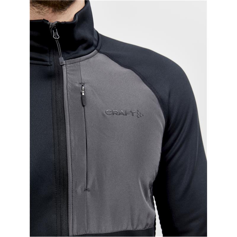 craft moška jopica adv tech fleece thermal black