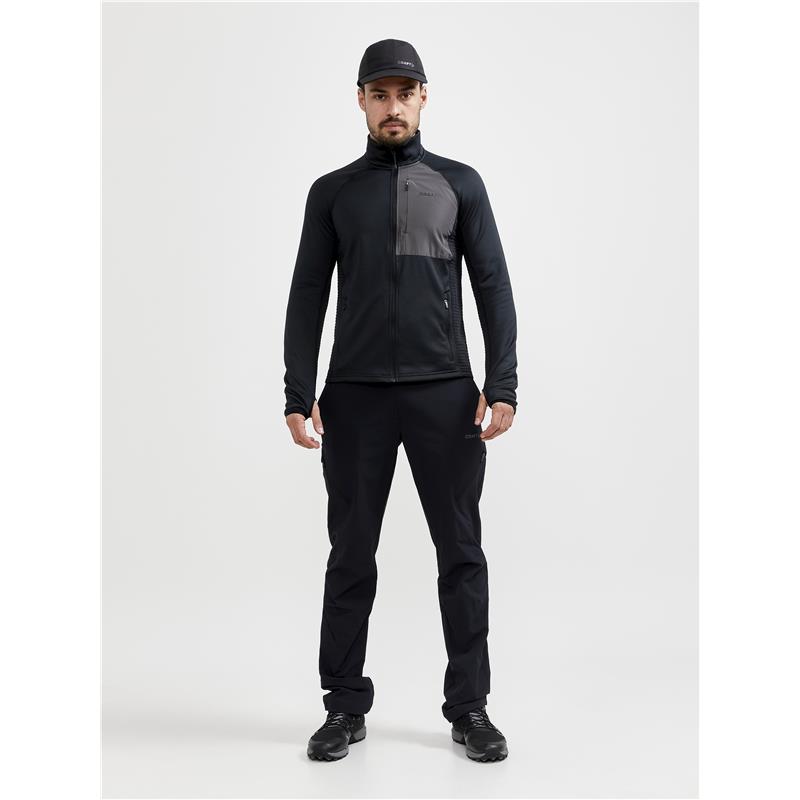craft moška jopica adv tech fleece thermal black