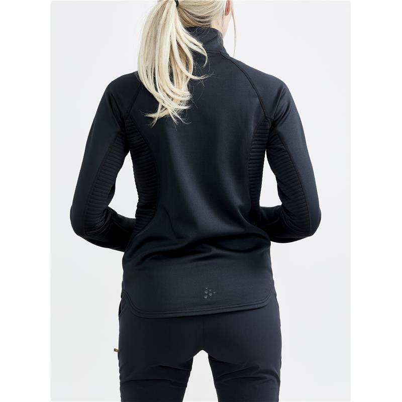 craft ženska jopica adv tech fleece thermal midlayer black