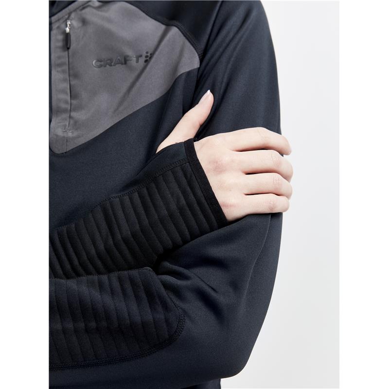 craft ženska jopica adv tech fleece thermal midlayer black