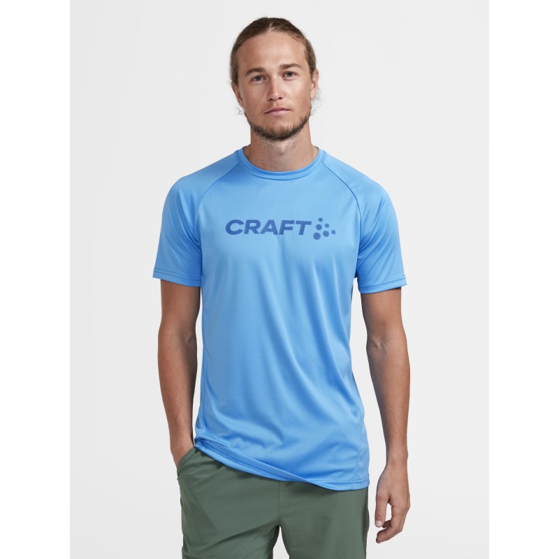 CRAFT MOŠKA MAJICA S KRATKIMI ROKAVI CORE ESSENCE LOGO TEE ZENITH