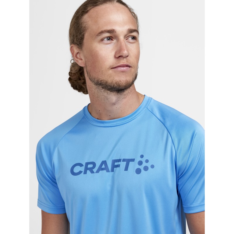 CRAFT MOŠKA MAJICA S KRATKIMI ROKAVI CORE ESSENCE LOGO TEE ZENITH