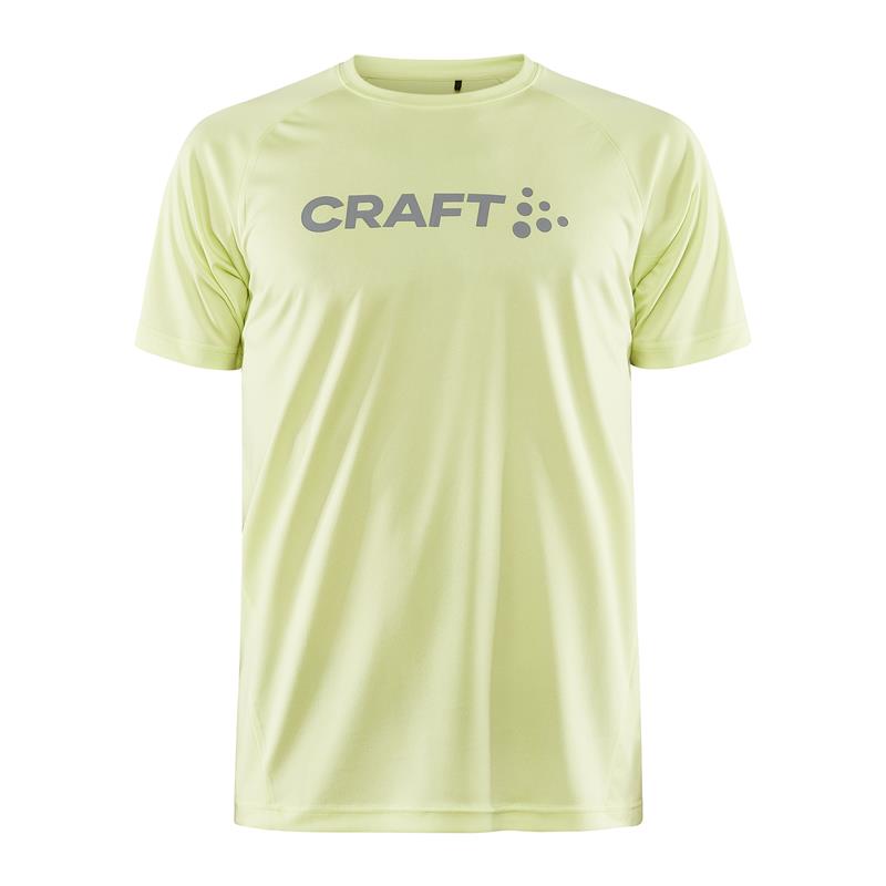 craft moška majica s kratkimi rokavi core unify logo giallo