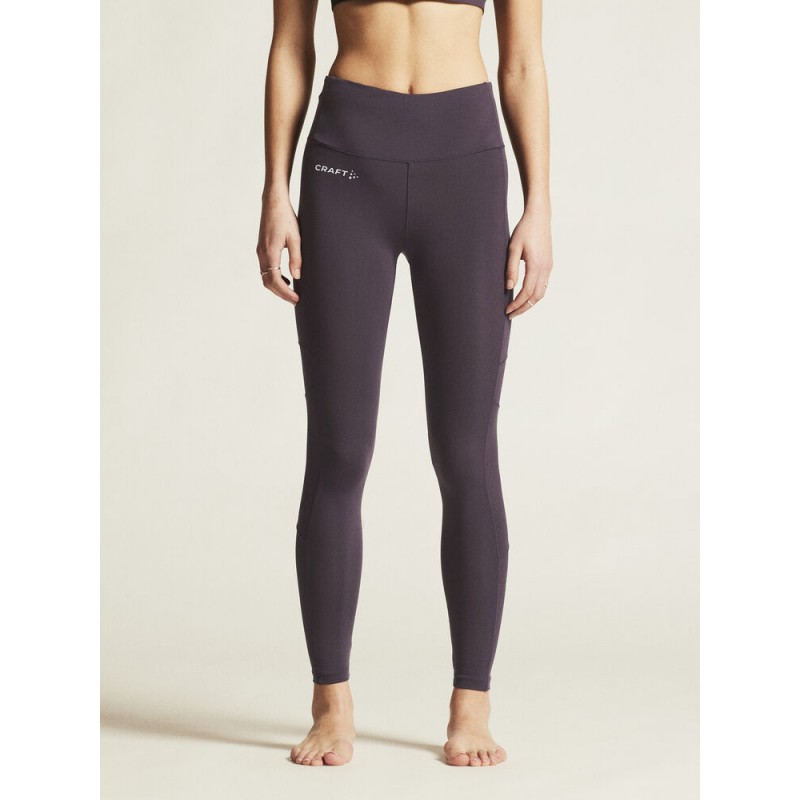 CRAFT ŽENSKE DOLGE PAJKICE ADV ESSENCE TIGHTS 2 TEMNO VIJOLIČNA DK PLUM