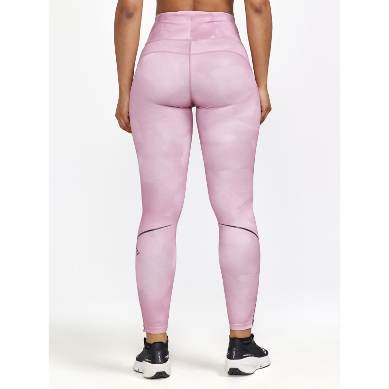 CRAFT ŽENSKE DOLGE PAJKICE Z ZADRGO ADV ESSENCE RUN TIGHTS DAWN-MULTI