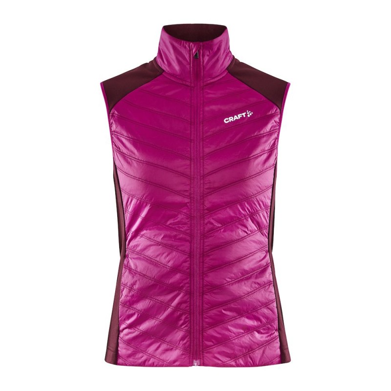 Craft ženski funkcionalen brezrokavnik ADV ESSENCE WARM VEST W ROXO