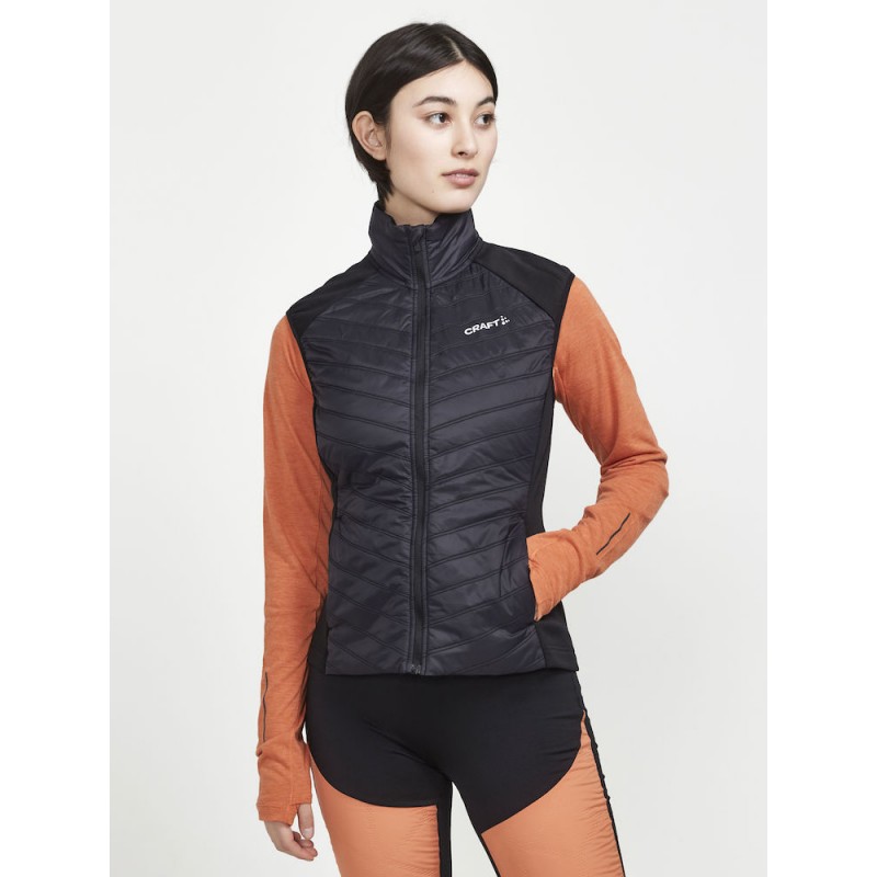 Craft ženski funkcionalen brezrokavnik ADV ESSENCE WARM VEST W BLACK