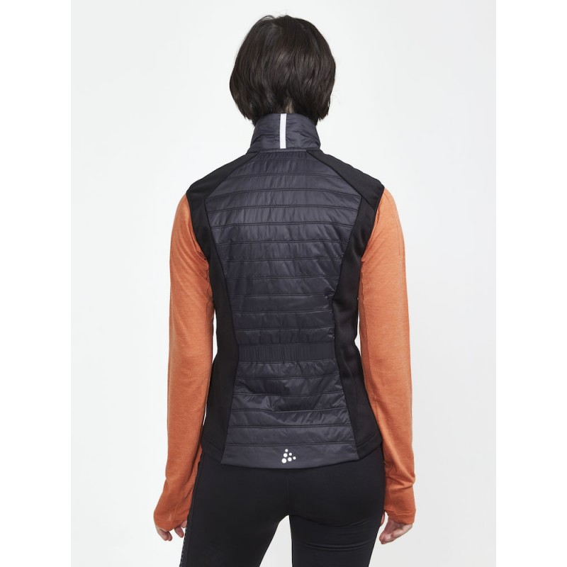 Craft ženski funkcionalen brezrokavnik ADV ESSENCE WARM VEST W BLACK
